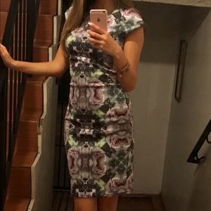 Ted Baker Floral Rose Kaleidoscope dress